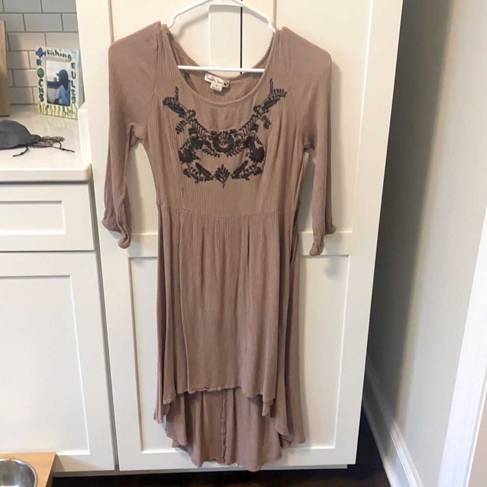 Beautiful mauve boho dress